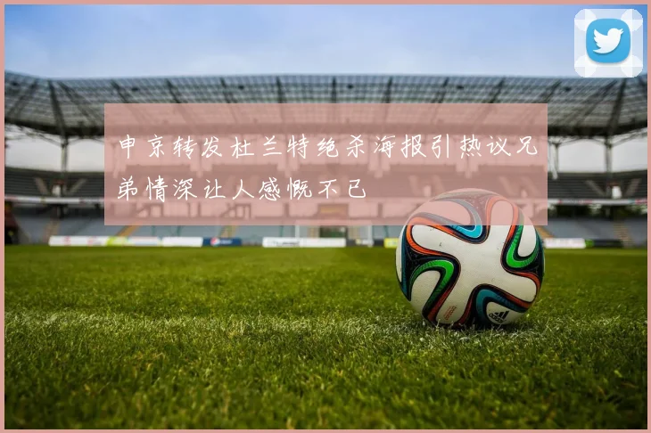 申京转发杜兰特绝杀海报引热议兄弟情深让人感慨不已